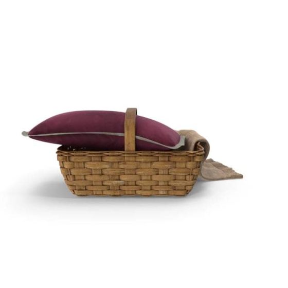 Basket with Pillow - Image 2