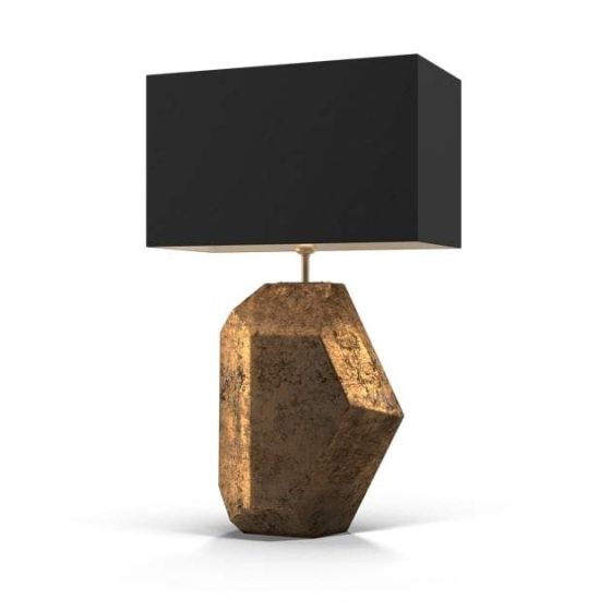 Gold Leaf Lamp
