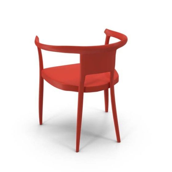 Red Arm Chair - Image 2